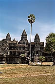 Angkor Wat temple, the west gopura of the third enclosure